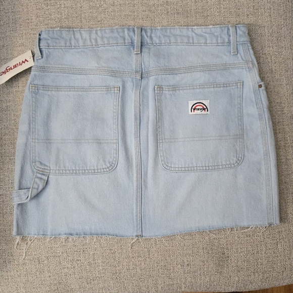 Wrangler Light Blue Denim Skirt - Picture 1 of 5